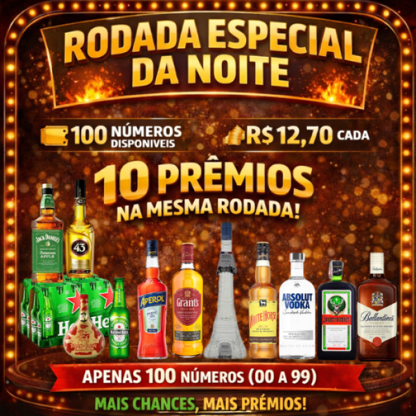 💥 RODADA DOS 10 PRÊMIOS 💥